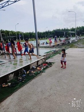 Hồ bơi tiêu chuẩn quốc tế, địa điểm tố chức tiệc nước tại Long Thành Đồng Nai